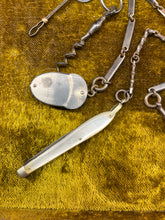 Load image into Gallery viewer, RESERVED - Georgian Steel Chatelaine