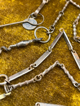 Load image into Gallery viewer, RESERVED - Georgian Steel Chatelaine