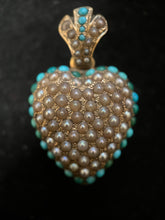 Load image into Gallery viewer, Mid-19th Century 14k Gold Puffy Heart Locket