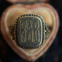 Load image into Gallery viewer, c. 1930s 14k Gold Signet Ring &quot;RSB&quot;