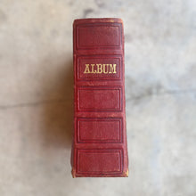 Load image into Gallery viewer, c. 1860s Leatherbound Photo Album w/ 49 Photographs