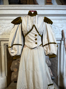 c. 1890s 3 Pc. Dress Outfit | Miss A.M. Passage