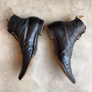 c. 1890s Men's Boots + Spats