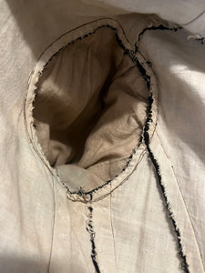 c. 1890s Cotton Wrapper Dress