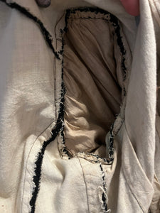 c. 1890s Cotton Wrapper Dress