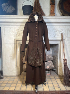 c. 19-teens Embroidered Wool Ladies' Suit