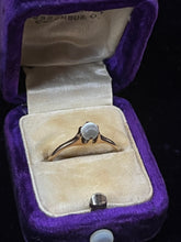 Load image into Gallery viewer, Antique 10k Gold Claw Setting Moonstone Orb Ring