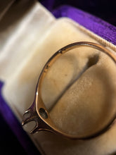 Load image into Gallery viewer, Antique 10k Gold Claw Setting Moonstone Orb Ring