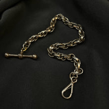 Load image into Gallery viewer, Antique Georgian Steel Watch Chain