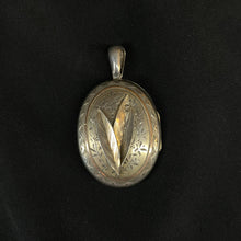 Load image into Gallery viewer, Victorian Sterling Silver Locket dated 1883
