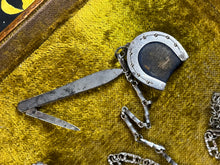 Load image into Gallery viewer, Georgian or Early Victorian Steel Chatelaine