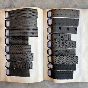 1890s French Fabric Swatchbook