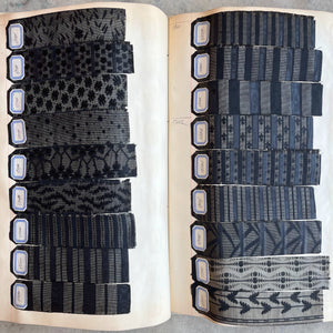 1890s French Fabric Swatchbook