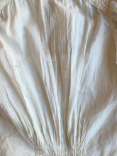 Load image into Gallery viewer, c. 1850s-1860s White Cotton Dress
