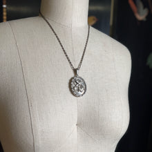 Load image into Gallery viewer, c. 1880s Victorian Aesthetic Movement Silver Locket