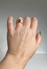 Load image into Gallery viewer, Early 20th c. 10k Gold Moss Agate Ring