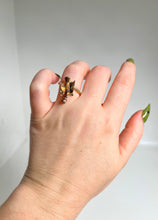 Load image into Gallery viewer, Early 20th c. 12k Gold Swallow Conversion Ring