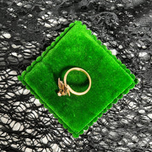 Load image into Gallery viewer, Early 20th c. 12k Gold Swallow Conversion Ring