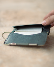 Load image into Gallery viewer, Antique French Leather Purse with Snake Clasp by Maison Maquet