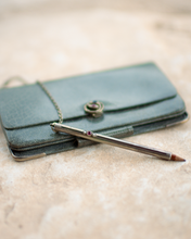 Load image into Gallery viewer, Antique French Leather Purse with Snake Clasp by Maison Maquet