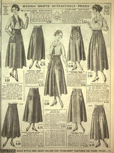 Load image into Gallery viewer, Late 1910s-Early 1920s Cotton Sport Skirt