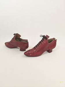 1880s - 1890s Lace Up Shoes