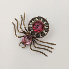 Load image into Gallery viewer, Art Deco Spider Brooch