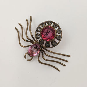 Art Deco Spider Brooch