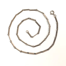 Load image into Gallery viewer, Long Antique Silver Plated Chain