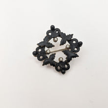 Load image into Gallery viewer, Victorian French Jet Brooch