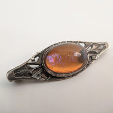 Load image into Gallery viewer, Art Nouveau Sterling Silver Brooch