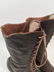 1910s-20s Brown Boots | Approx Sz 7