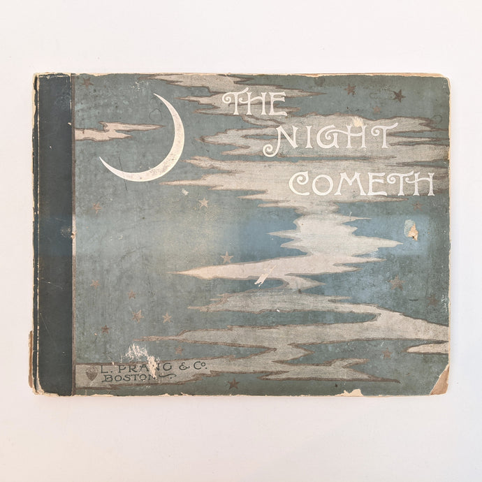 The Night Cometh | 1889 Illustrated Book