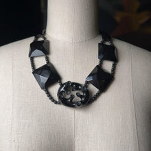 Load image into Gallery viewer, Antique Whitby Jet Necklace | Victorian Jewelry