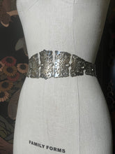 Load image into Gallery viewer, c. 1900s-1910s Silver Plated Belt | 26&quot;