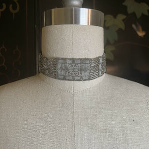 c. 1920s Beaded Choker Necklace