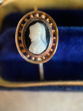 Load image into Gallery viewer, c. 1880s Hardstone Cameo Earrings