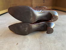 Load image into Gallery viewer, c. 1910s Louis Heel Brown Boots | Approx Sz 7-7.5