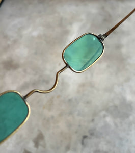 19th c. Green Tinted Glasses | As-Is