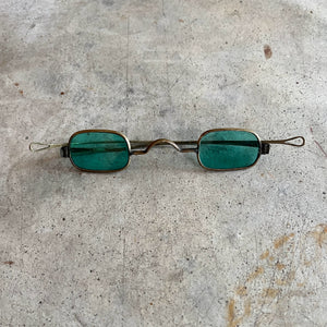 19th c. Green Tinted Glasses | As-Is