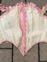 Load image into Gallery viewer, c. 1850s-1860s Pink Swiss Waist
