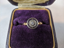 Load image into Gallery viewer, Edwardian 18k Gold Diamond Ring with Platinum Top