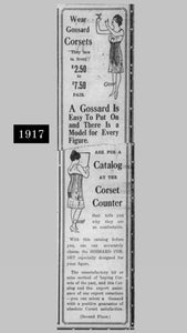 Late 1910s Pink Deadstock Gossard Corset | Sz 21