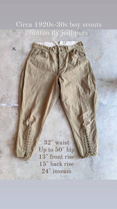 RESERVED | 1920s-1930s Boy Scouts Jodhpurs