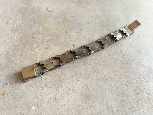 19th c. Cut Steel Bracelet