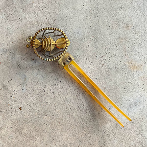 c. 1890s-1900s Spider Hair Comb
