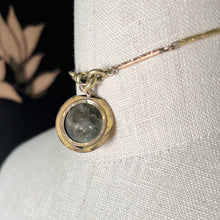Load image into Gallery viewer, c. 1900s-1910s Celestial Locket | As Is Front Half Only