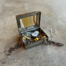 Load image into Gallery viewer, 19th c. Striped Agate + Rock Crystal Box