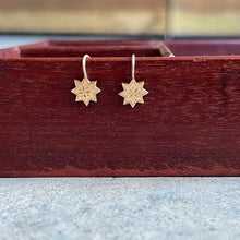 Load image into Gallery viewer, c. 1890s-1900s Star Earrings