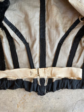 Load image into Gallery viewer, c. 1890s Black Lace Bodice